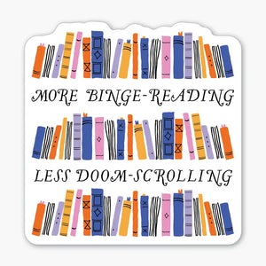 Binge Reading Sticker