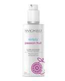 Wicked Simply Water Based Lubricant - Passion Fruit Flavor