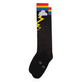 Rainbow Storm Knee-High Socks
