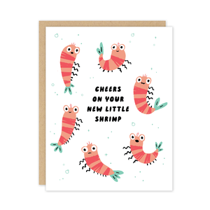 'Baby Shrimp' Expecting Card