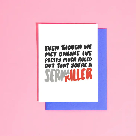 'Serial Killer' Card