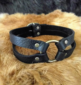 Zorra Leather Collar