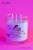 Sheer Pink Zodiac Sex Position Massage Oil Candles