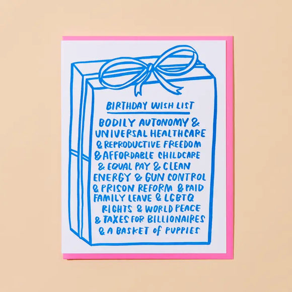 'Woke Birthday' Card