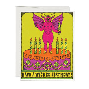 'Wicked Birthday' Card