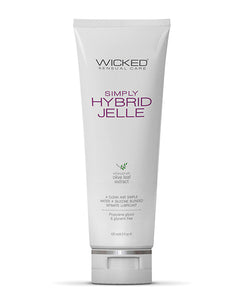 Wicked Simply Hybrid Jelle Lubricant- 4 oz.